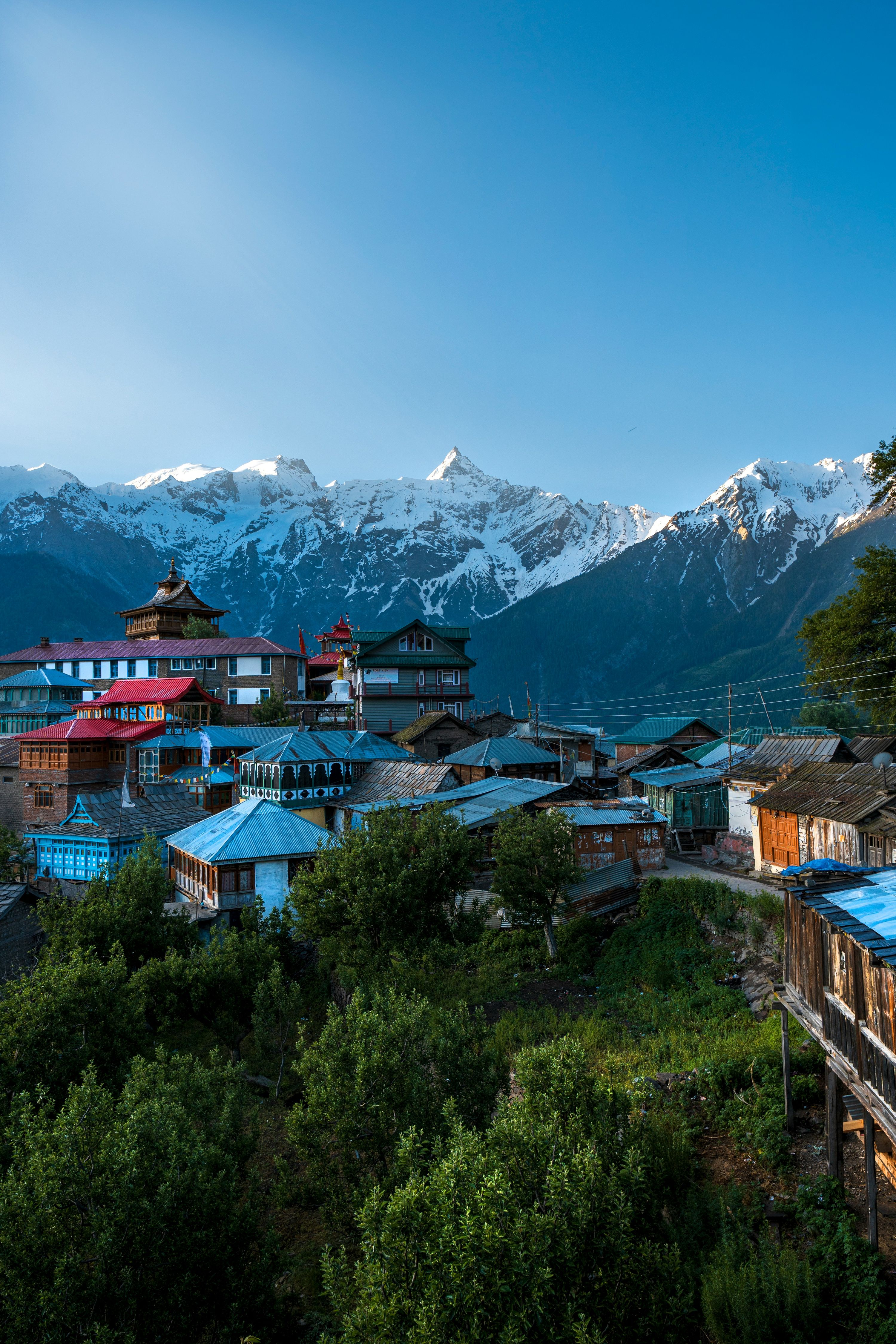 Kalpa, offbeat Himachal Pradesh — landscape view