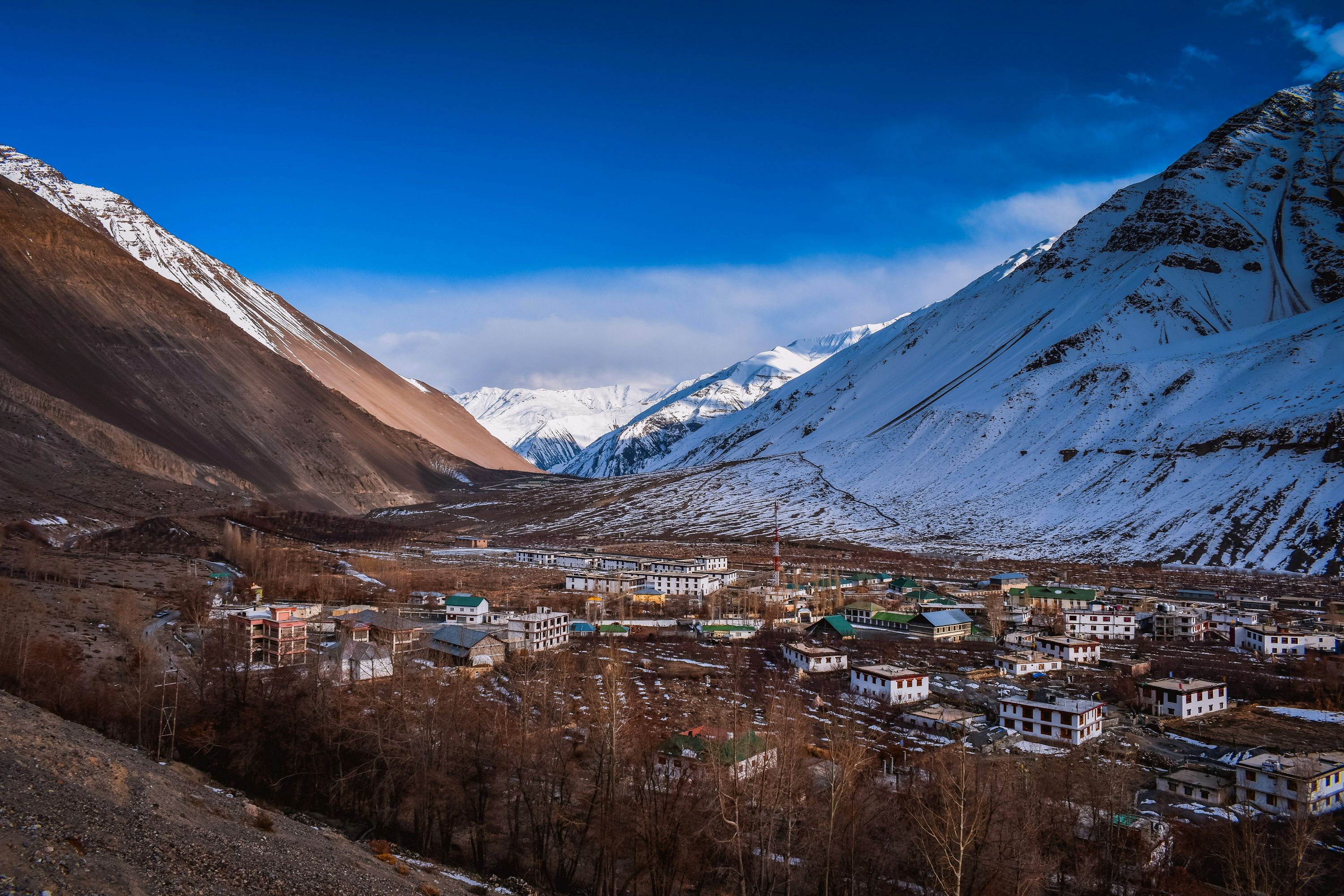 Tabo, offbeat Himachal Pradesh — landscape view