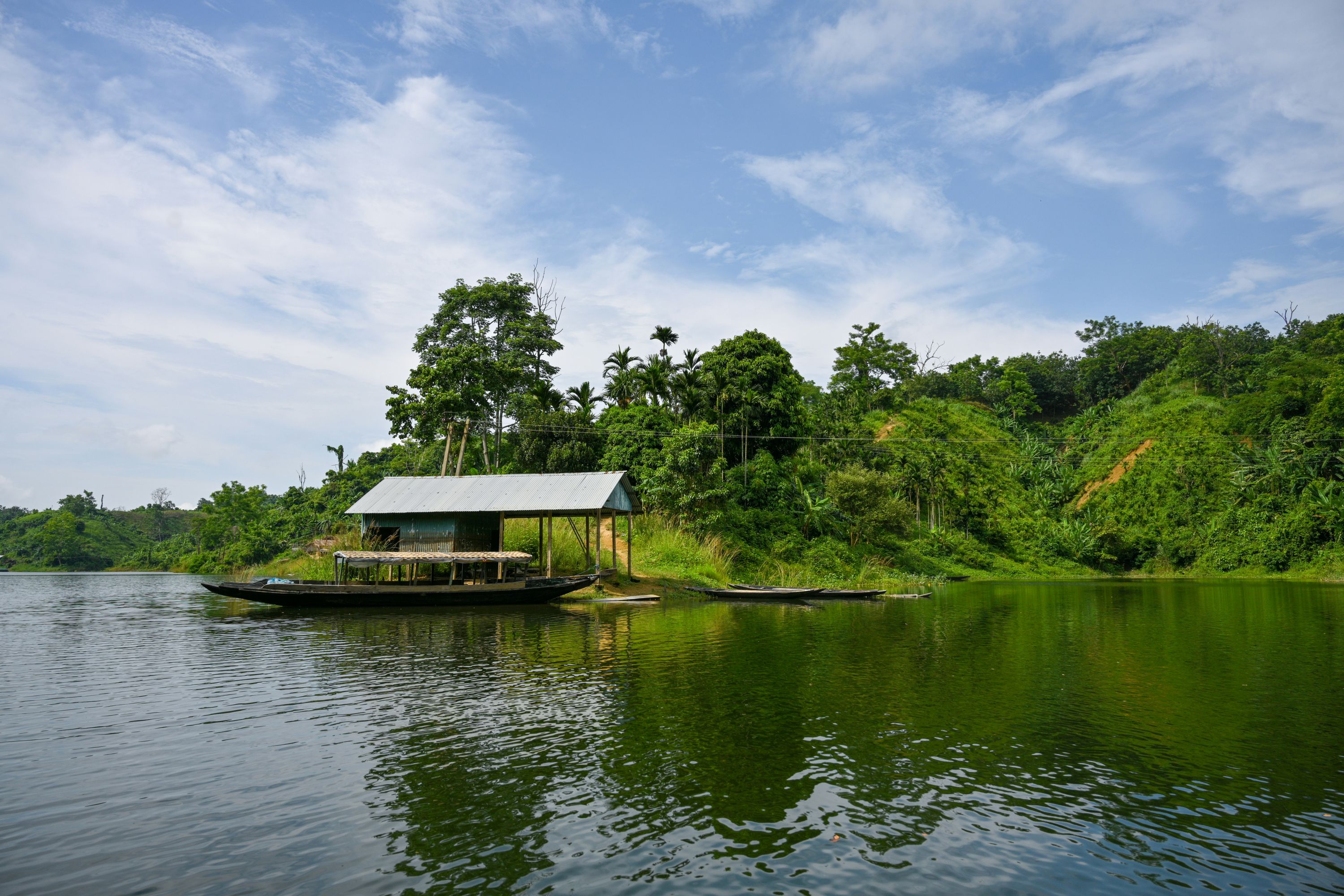 Dumboor Lake, offbeat Tripura — landscape view