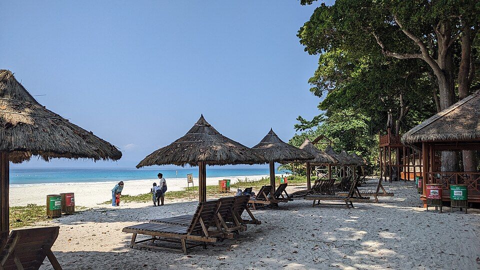 Radhanagar Beach, offbeat Andaman & Nicobar Islands — landscape view