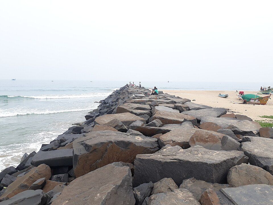Serenity Beach, offbeat Puducherry — landscape view
