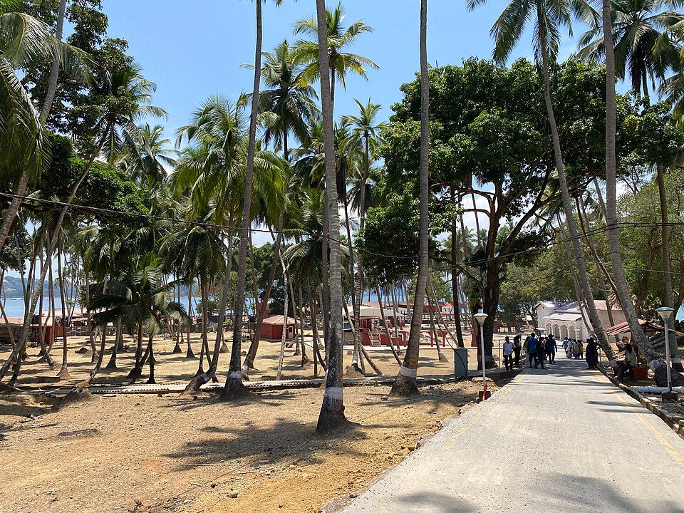 Ross Island, offbeat Andaman & Nicobar Islands — landscape view