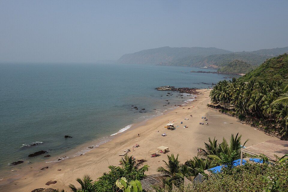 Cola Beach, offbeat Goa — landscape view