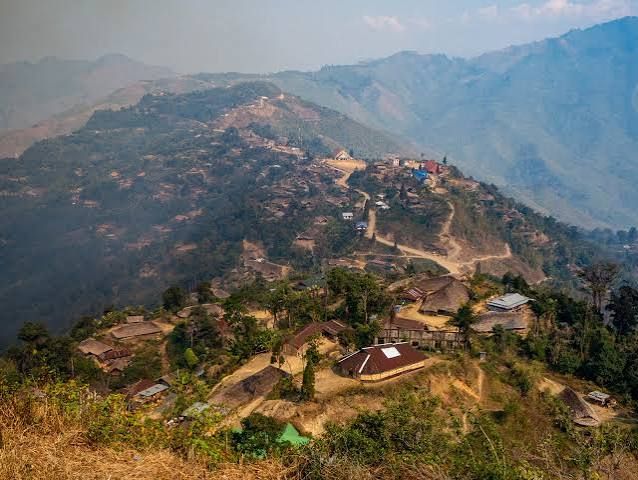 Mon and Longwa, offbeat Nagaland — landscape view