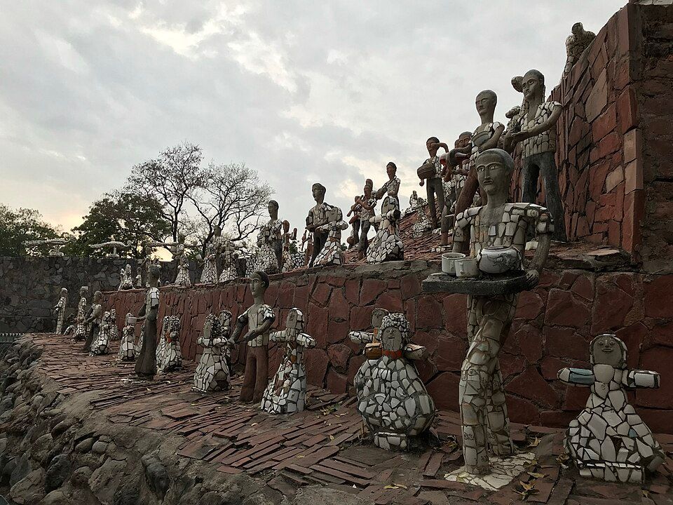 Rock Garden, offbeat Chandigarh — landscape view