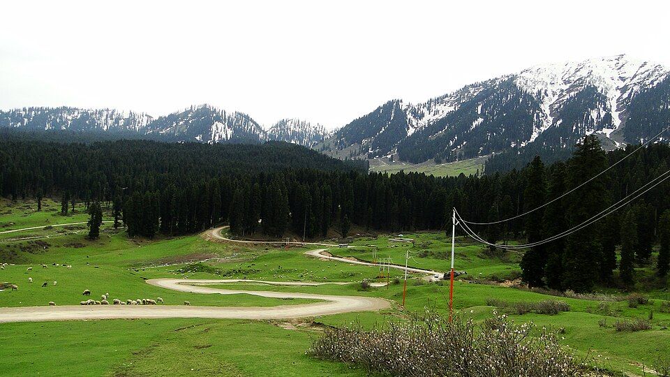 Doodhpathri, offbeat Jammu & Kashmir — landscape view