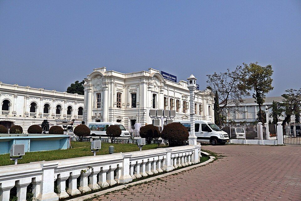 Ujjayanta Palace, offbeat Tripura — landscape view