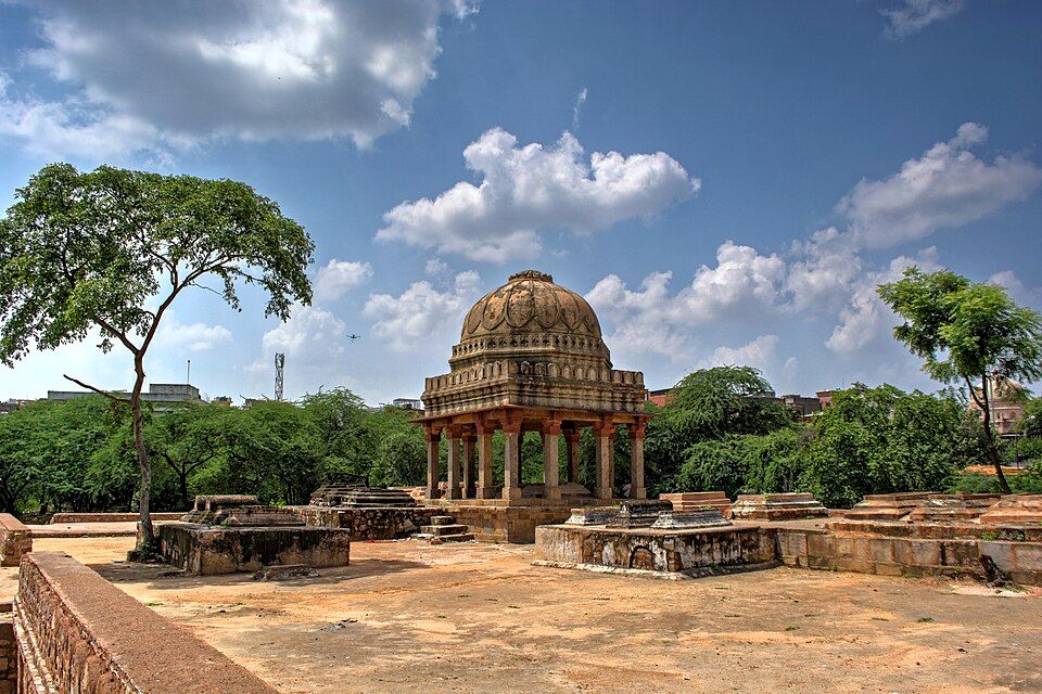Mehrauli Archaeological Park, offbeat Delhi — landscape view