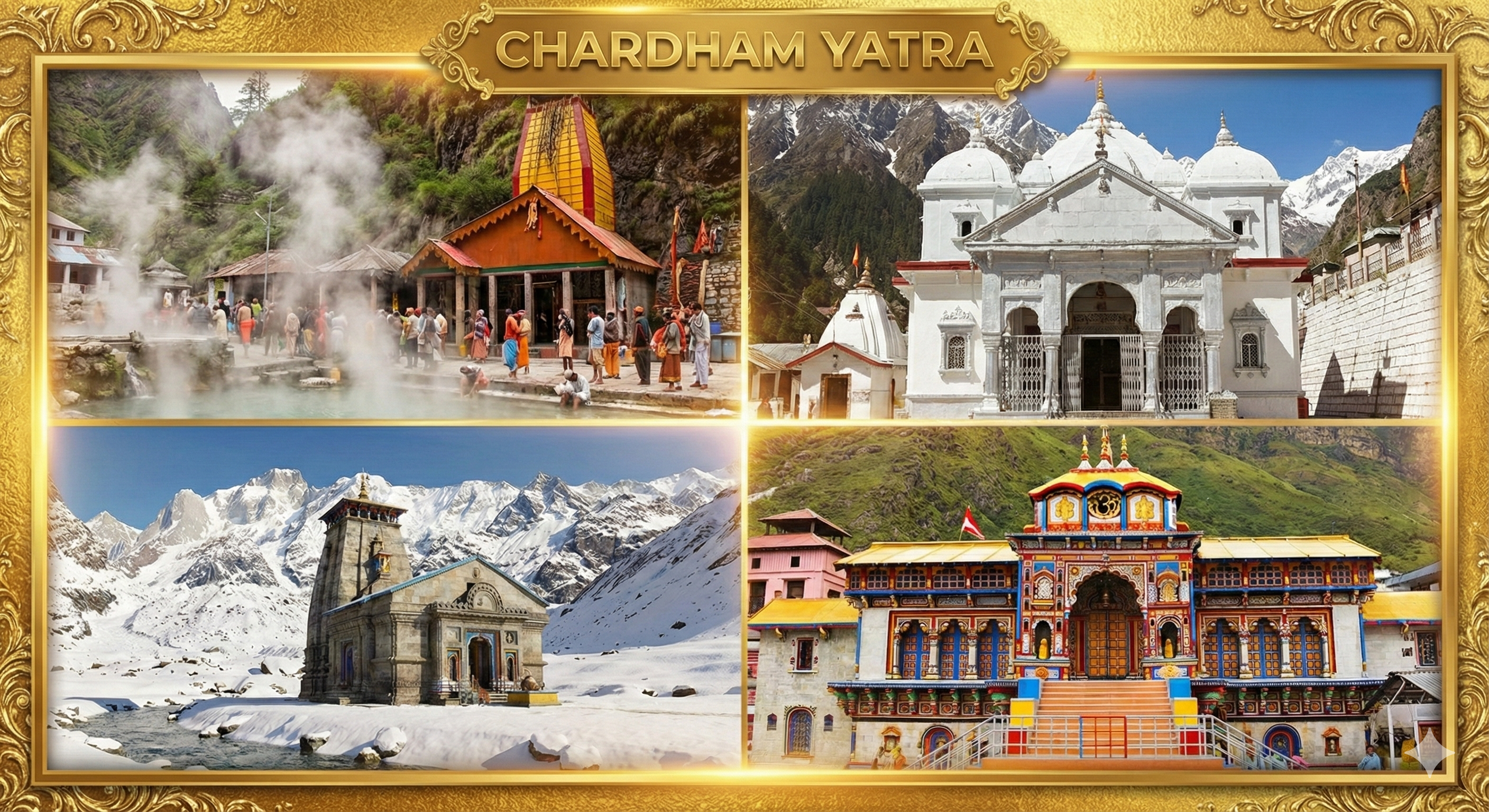 Chardham Yatra — 9N Char Dham