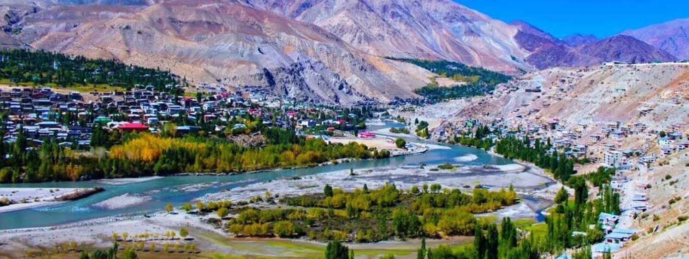 Ladakh – The Land of High Passes — 1N Leh · 1N Leh · 1N Nubra Valley · 1N Pangong Tso · 1N Leh