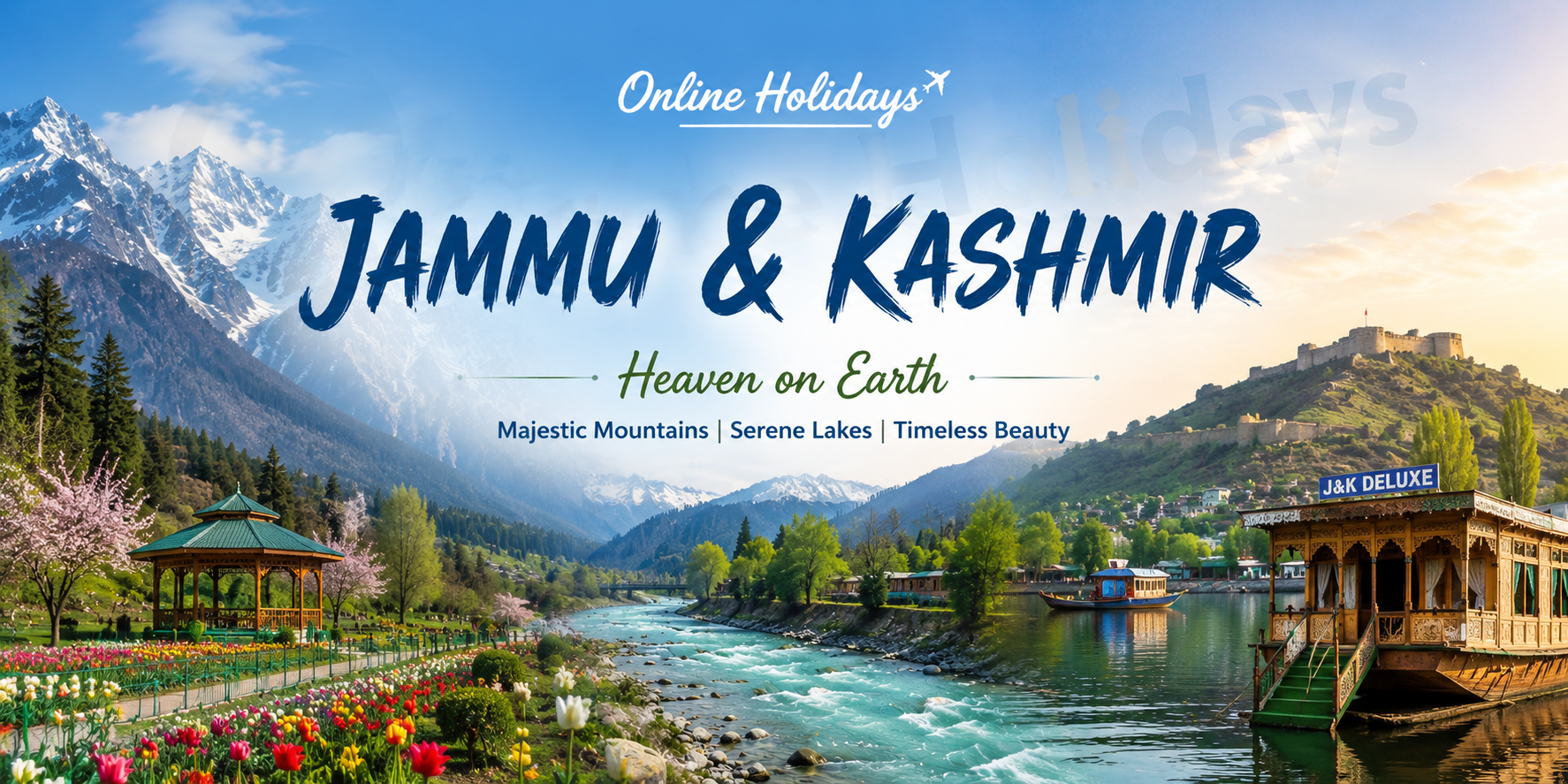 Kashmir Tour — 4N Srinagar